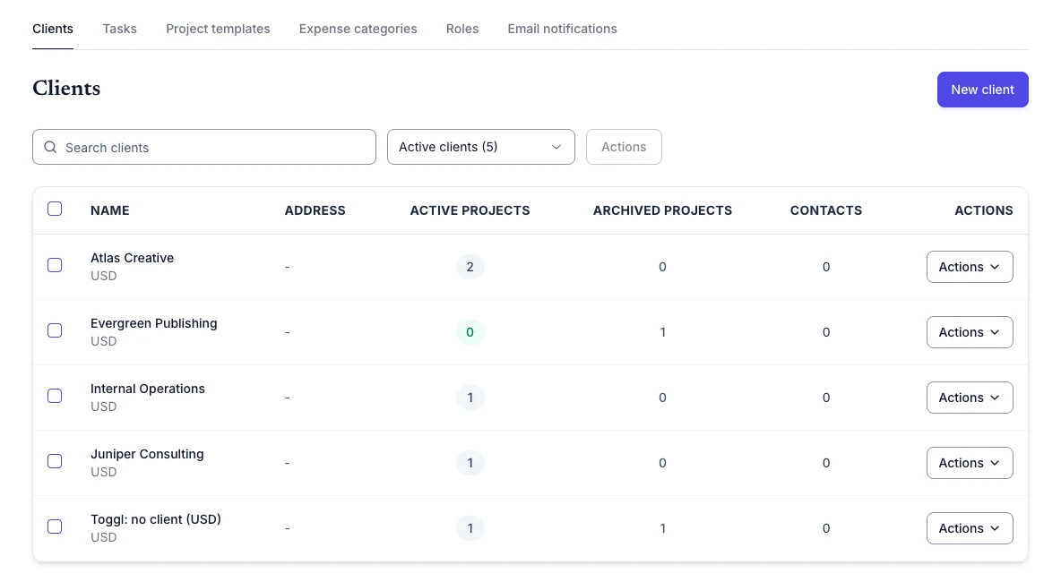 Northstar clients include the existing mapped clients, newly imported source clients and the consented no-client default
